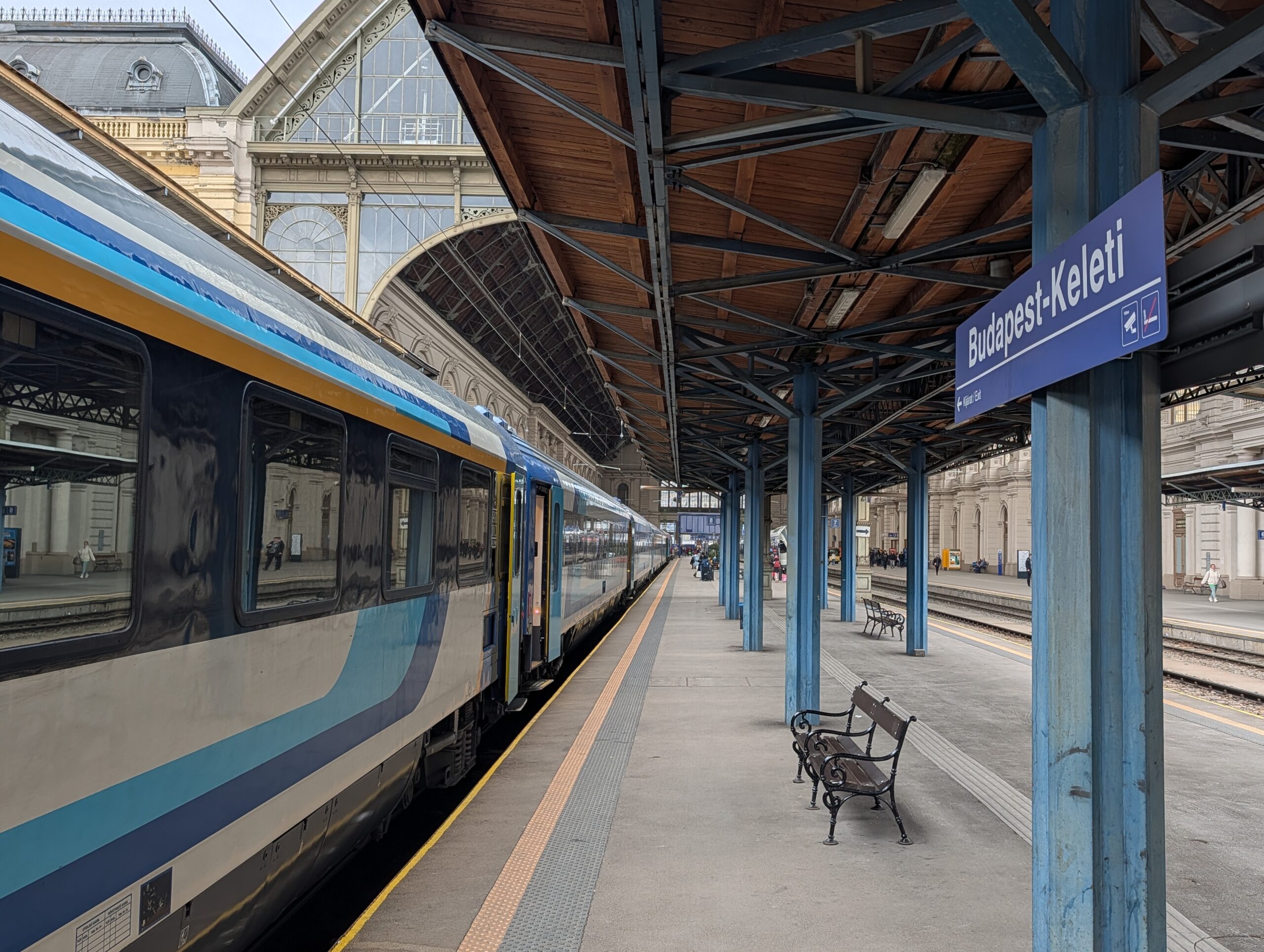 Mit dem Nachtzug von Stuttgart nach Budapest